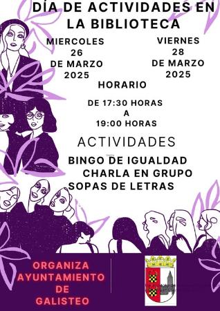 Imagen Día de actividades en la biblioteca.