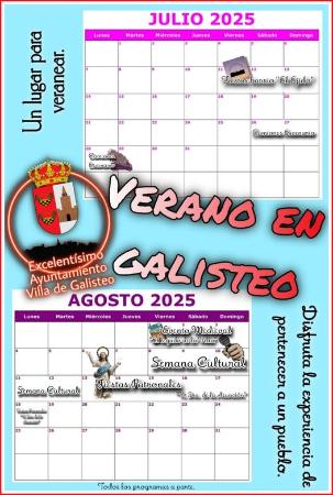 Imagen VERANO EN GALISTEO.