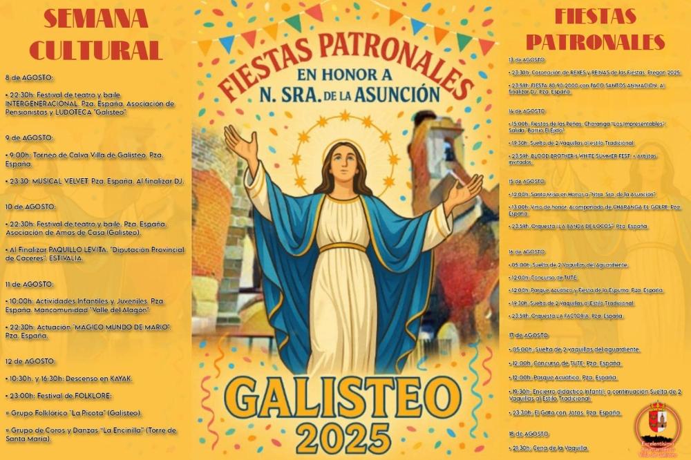 Imagen SEMANA CULTURAL Y FIESTAS PATRONALES 2025