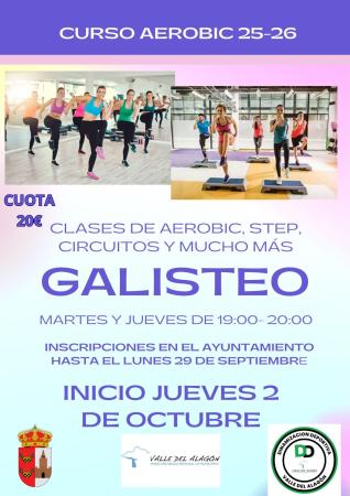 Imagen CLASES DE Gimnasia de mantenimiento, aerobic y pilates