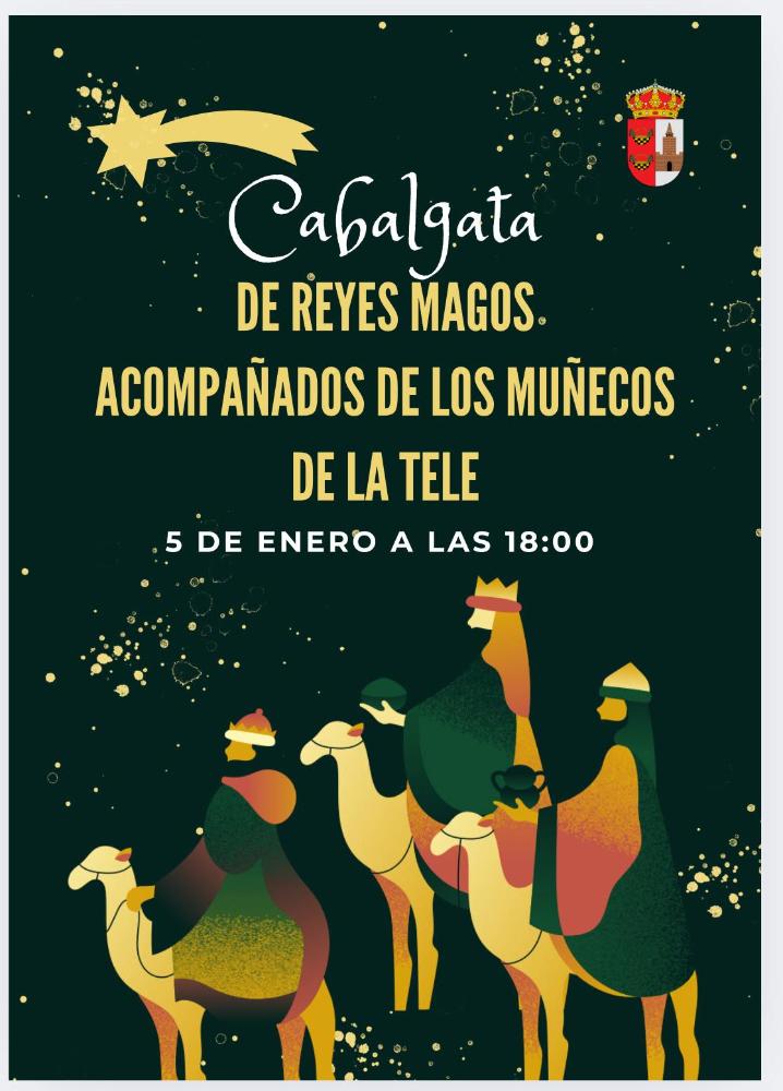 Imagen Llegada a nuestra Villa de SSMM REYES MAGOS junto a los MUÑECOS de la TELE.