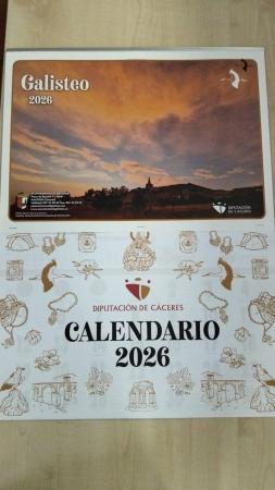 Imagen Ya se pueden recoger los calendarios de Galisteo en nuestro ayuntamiento.