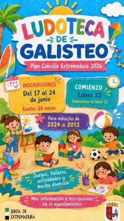 Imagen Ludoteca Galisteo 2026